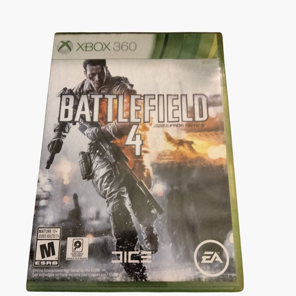 Battlefield 4 Xbox 360 Game Original Case Two Discs